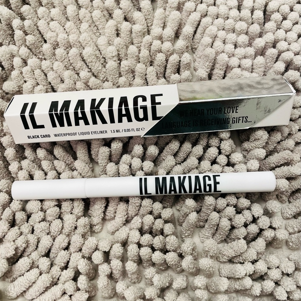 IL MAKIAGE Black Card, Waterproof Liquid Eyeliner, 0.05 fl oz